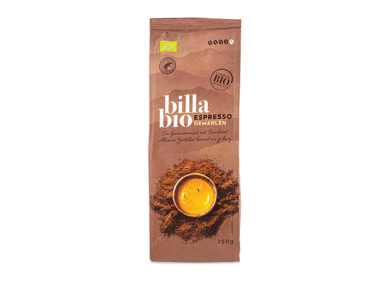 BILLA BIO malta kava ESPRESSO