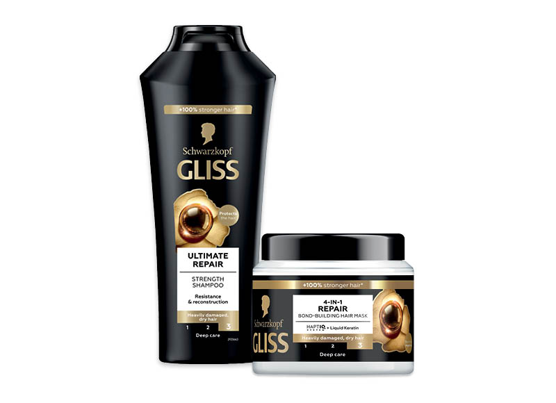 Plaukų priežiūros priemonėms GLISS