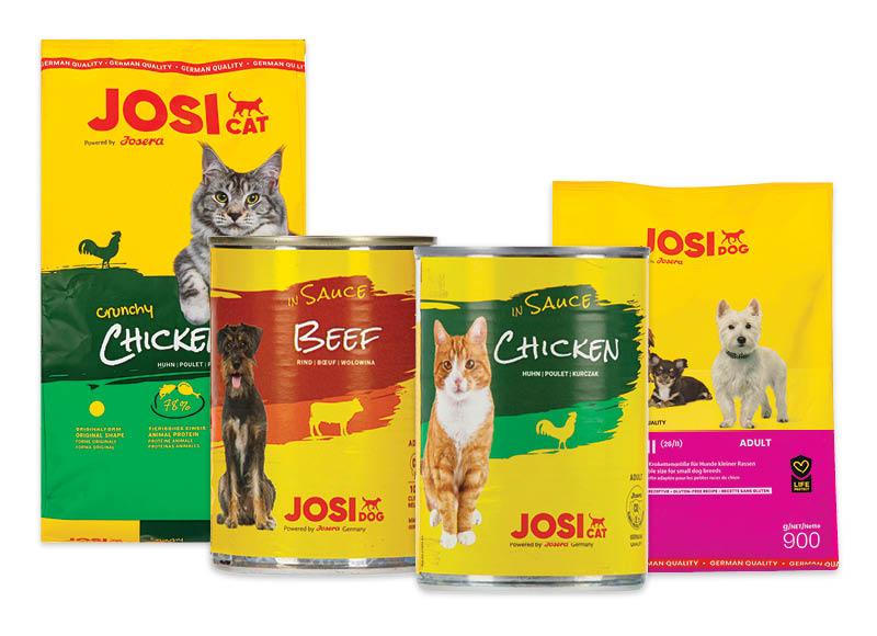 Gyvūnų ėdalui JOSICAT, JOSIDOG