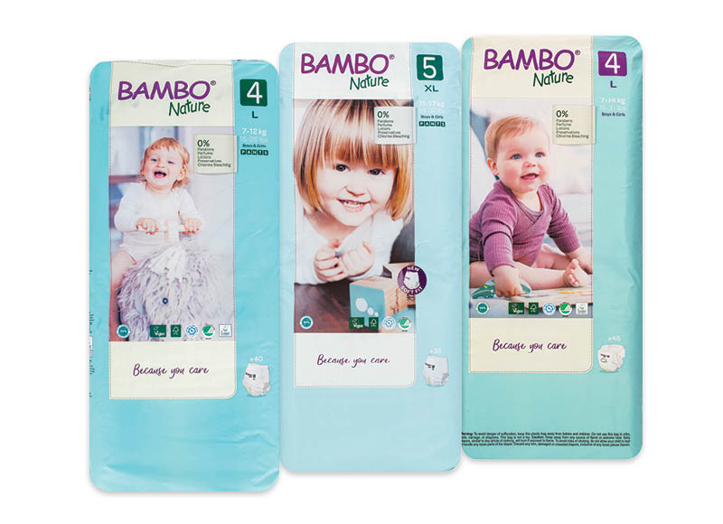Sauskelnėms BAMBO NATURE