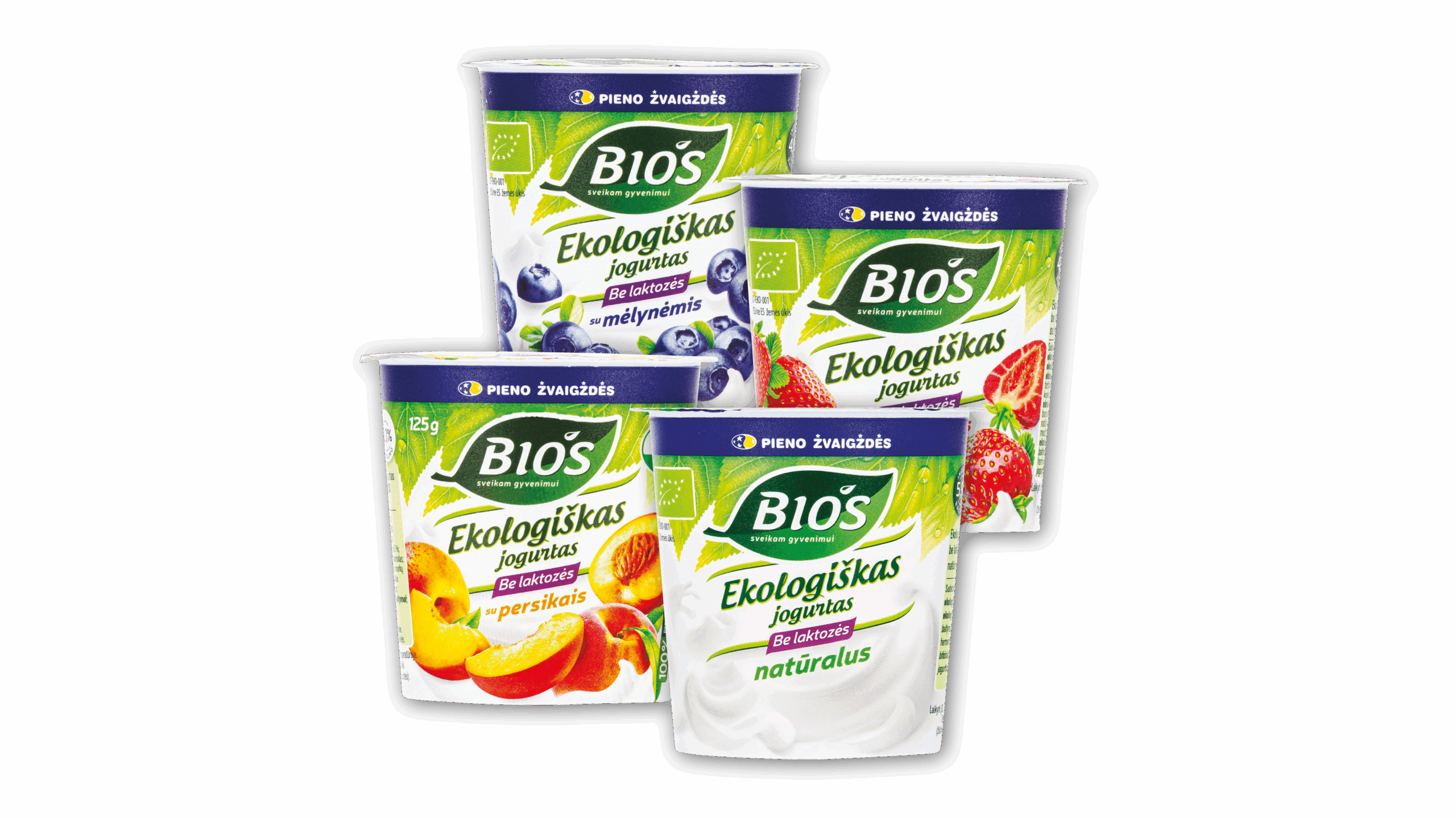 Jogurtas be laktozės BIO’S