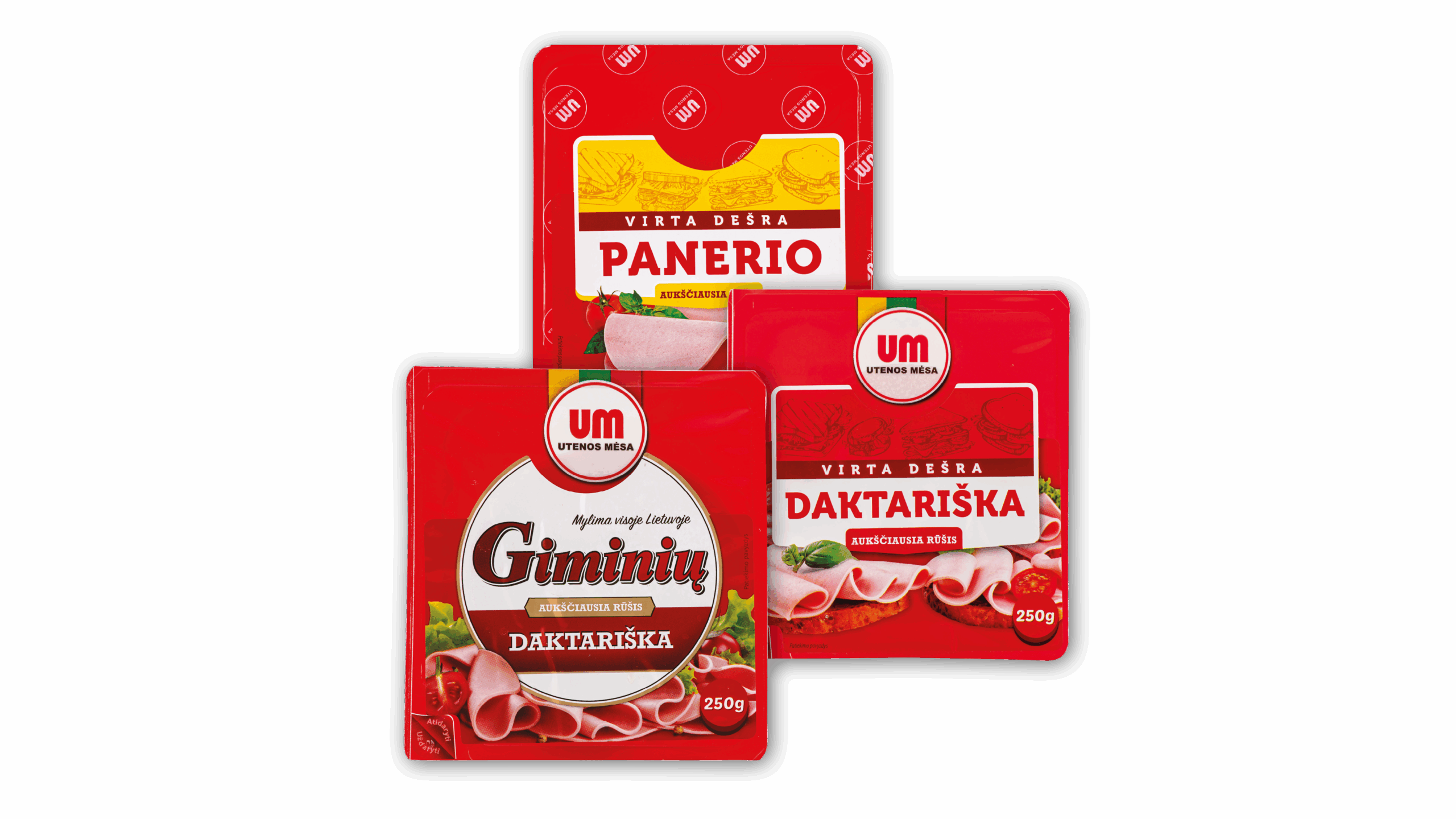 Virtoms UTENOS MĖSOS dešroms griežinėliais