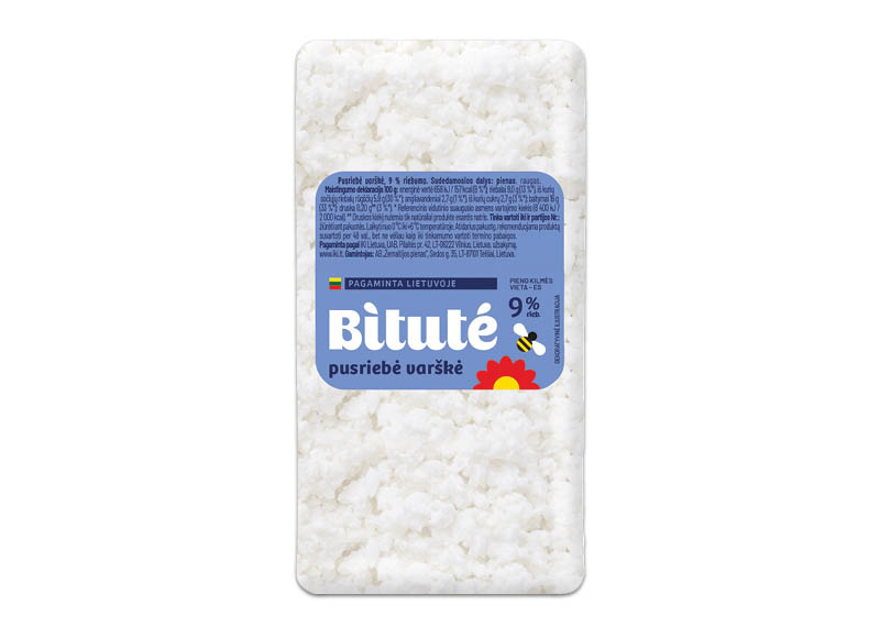 BITUTĖ pusriebė varškė
