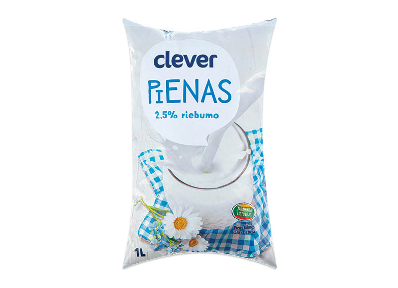 CLEVER pienas