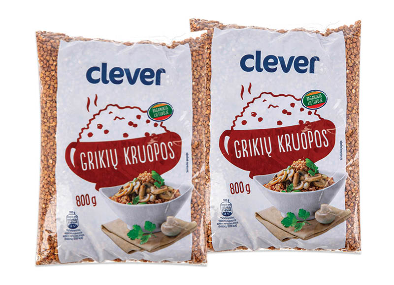 CLEVER grikių kruopos