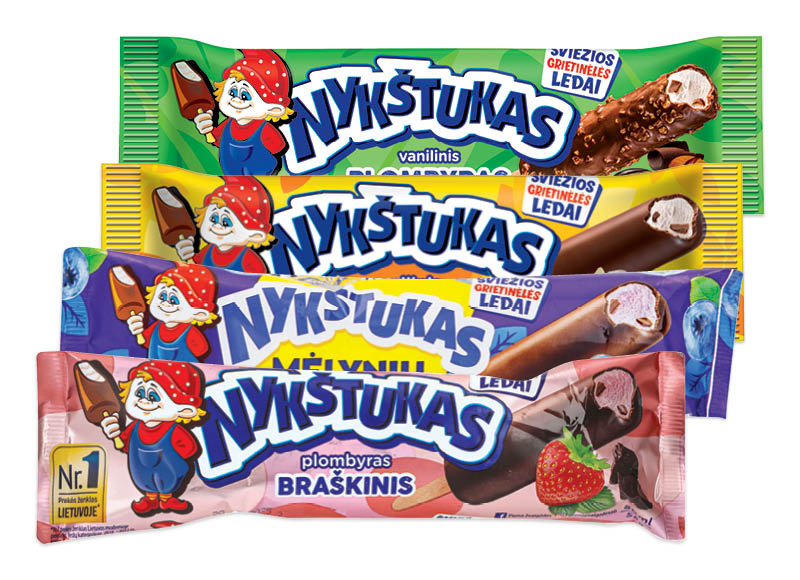 Ledai ant pagaliuko NYKŠTUKAS