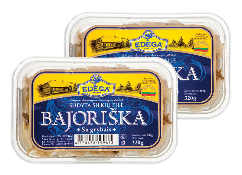 Silkių filė su grybais BAJORIŠKA