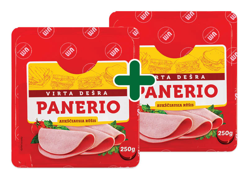 Virta PANERIO dešra griežinėliais