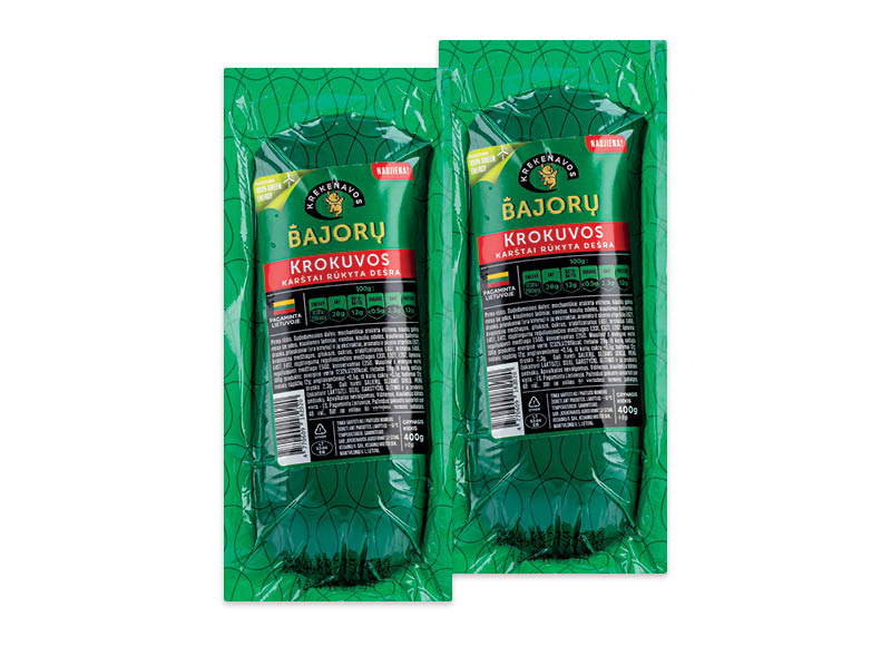 Karštai rūkyta BAJORŲ KROKUVOS dešra