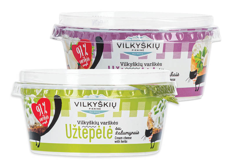 Varškės užtepėlė VILKYŠKIŲ