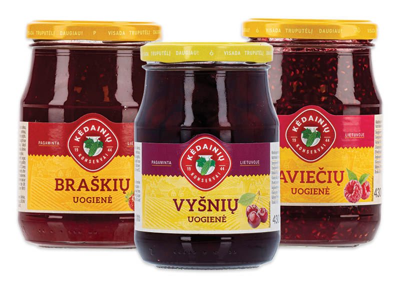 KĖDAINIŲ džemams, uogienėms