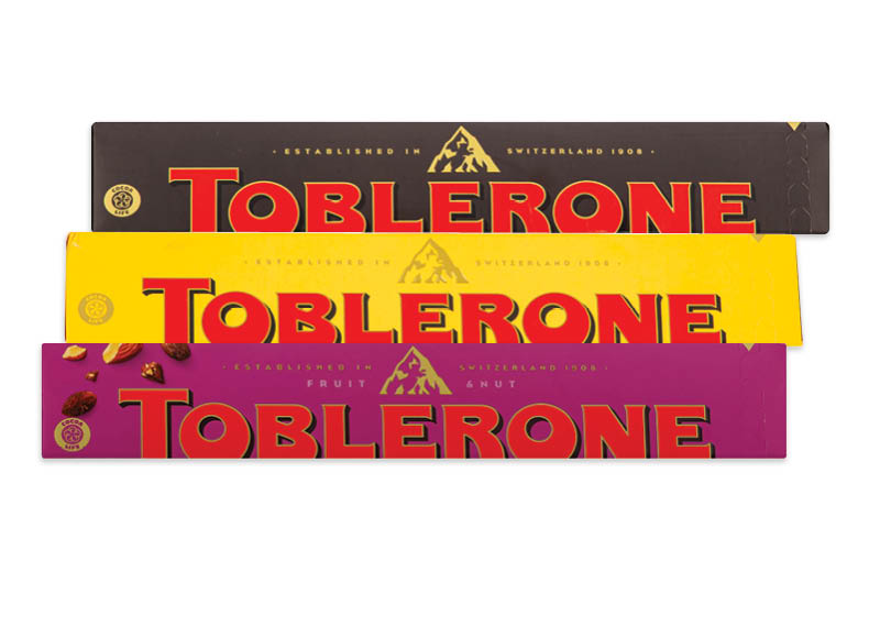Šokoladas TOBLERONE