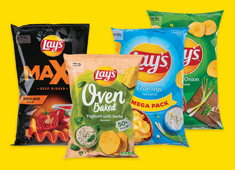 Bulvių traškučiams LAY’S