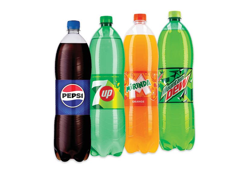 Gazuotas gėrimas PEPSI, 7UP, MIRINDA, MOUNTAIN DEW