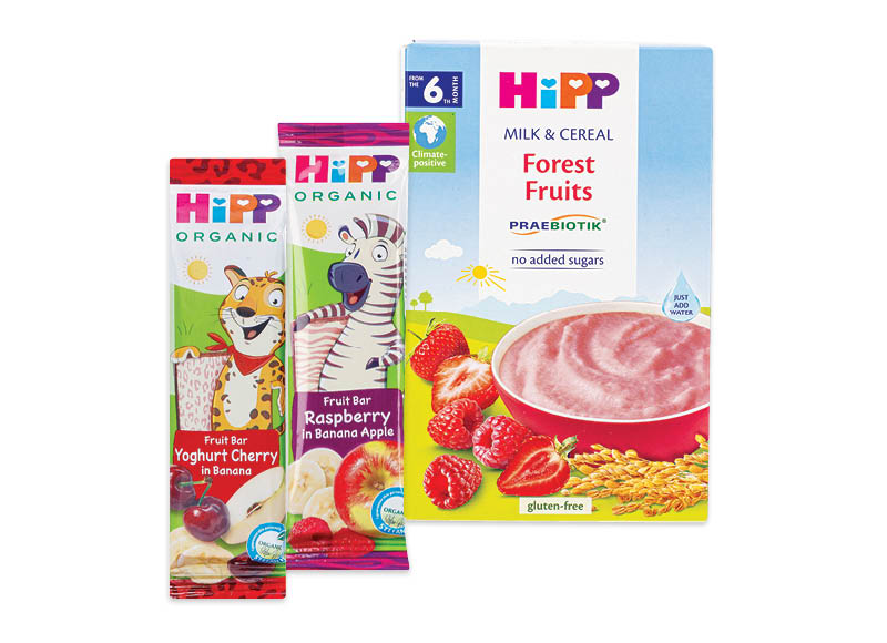 Košėms, užkandžiams HIPP