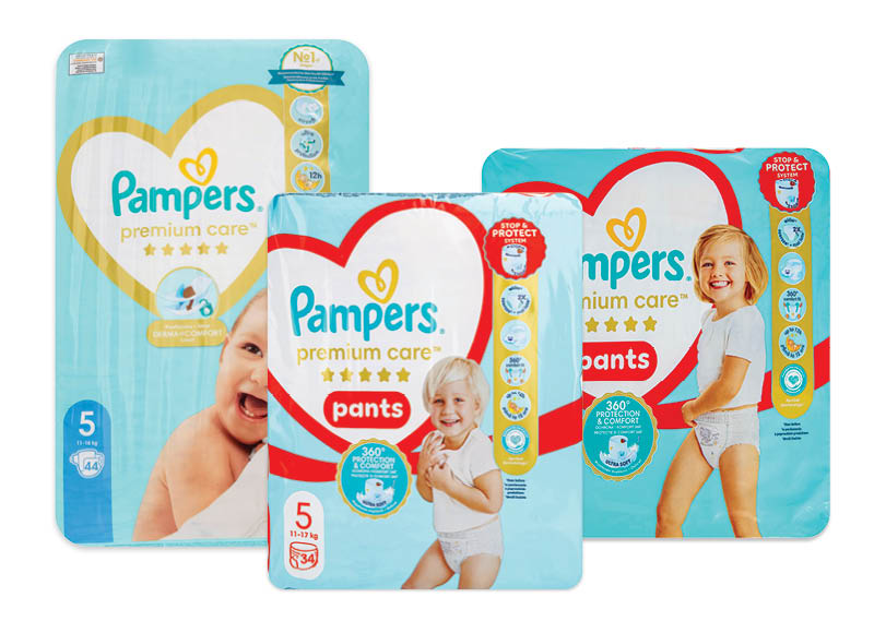 Sauskelnės PAMPERS PREMIUM