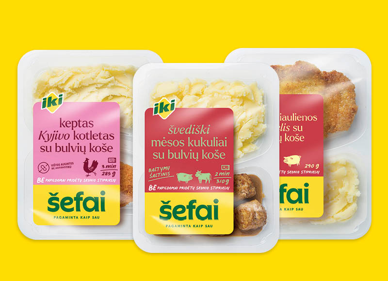 IKI ŠEFAI pietų rinkiniai