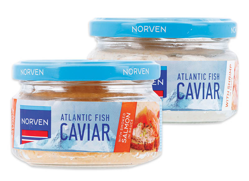 Žuvų ikrų užtepėlė NORVEN