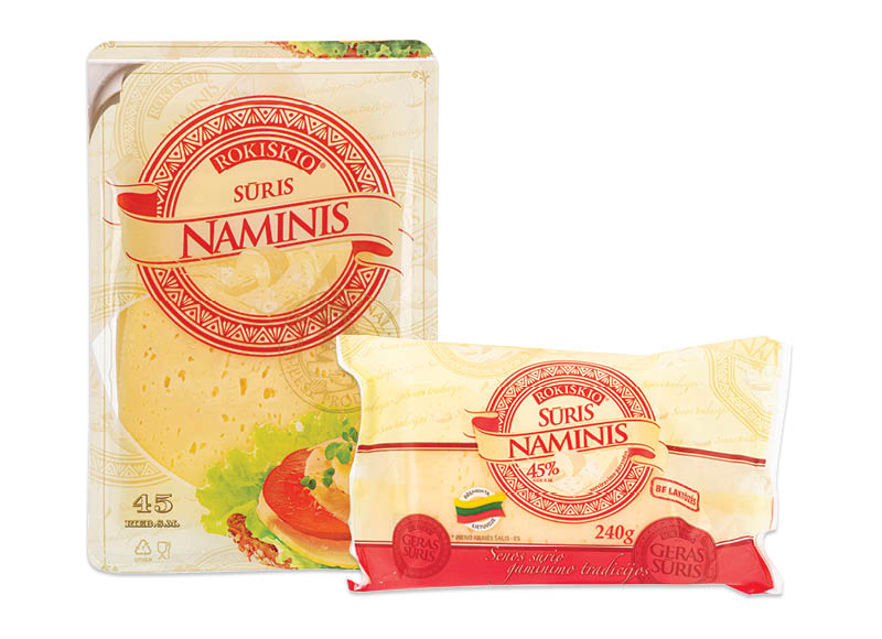 Fermentiniams sūriams ROKIŠKIO NAMINIS