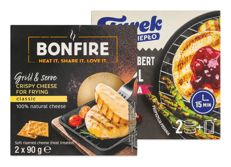 Kepamiesiems sūriams TUREK ir BONFIRE