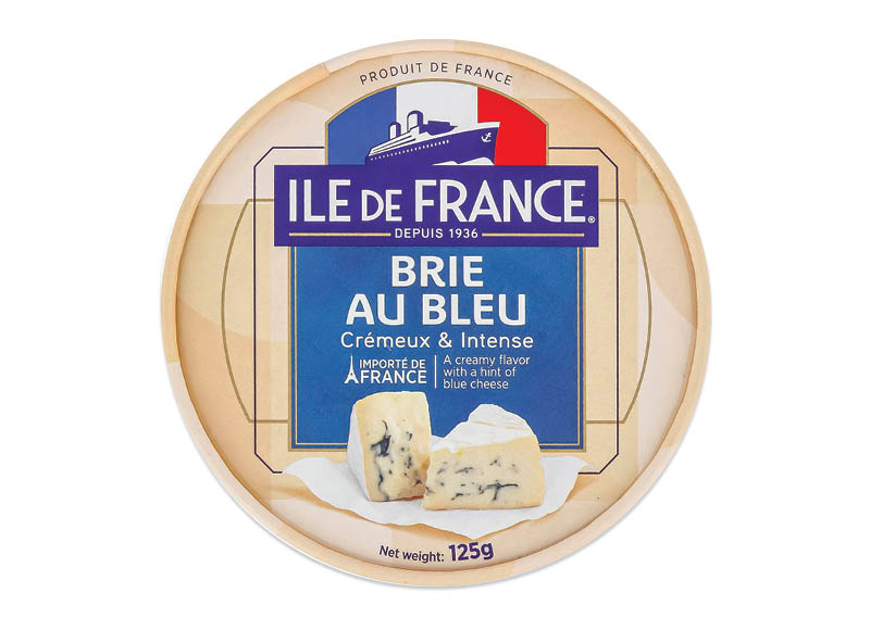 Sūris ILE DE FRANCE BRIE su mėlynuoju pelėsiu