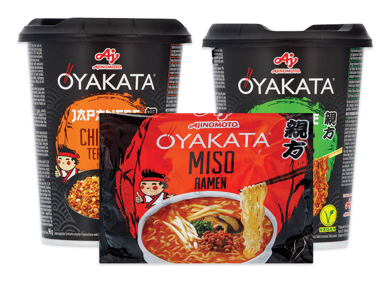 Greitai paruošiamiems makaronams OYAKATA