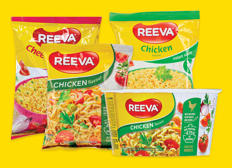 Greitai paruošiamiems makaronams REEVA