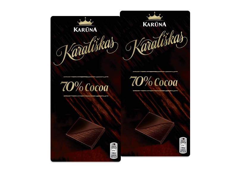 Šokolado plytelė KARALIŠKAS