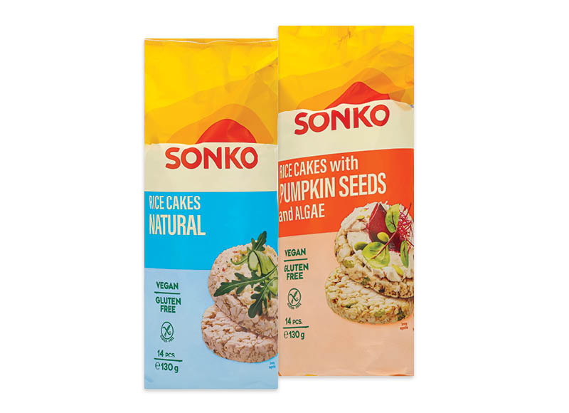 Ryžių trapučiai SONKO