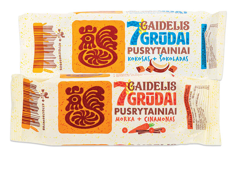 Sausainiai GAIDELIS 7 GRŪDAI