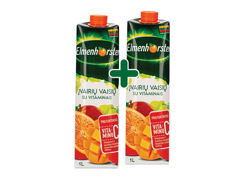 Įvairių vaisių sulčių gėrimas ELMENHORSTER