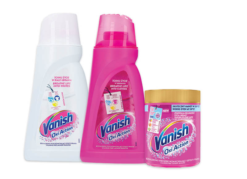 Dėmių valiklis VANISH OXI ACTION