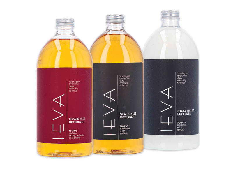 Parfumuotiems skalbikliams ir minkštikliams IEVA