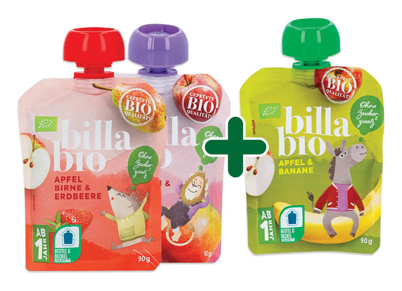 BILLA BIO tyrelė
