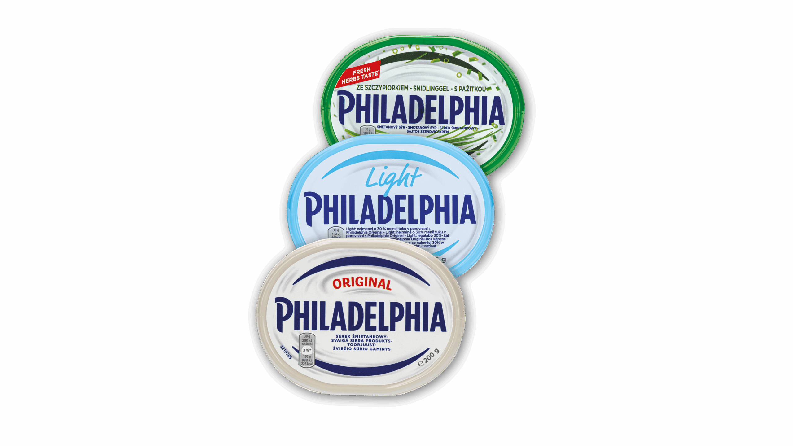 Tepamiesiems sūriams PHILADELPHIA