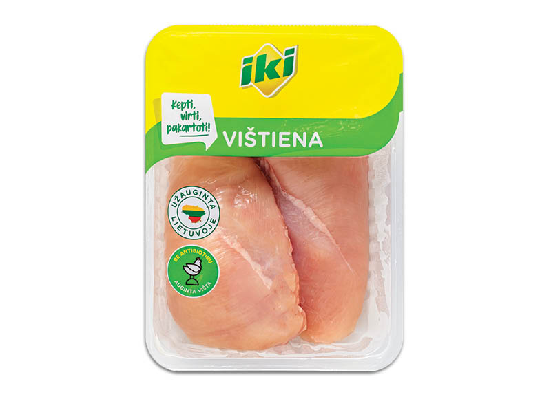 IKI šviežia viščiukų broilerių filė