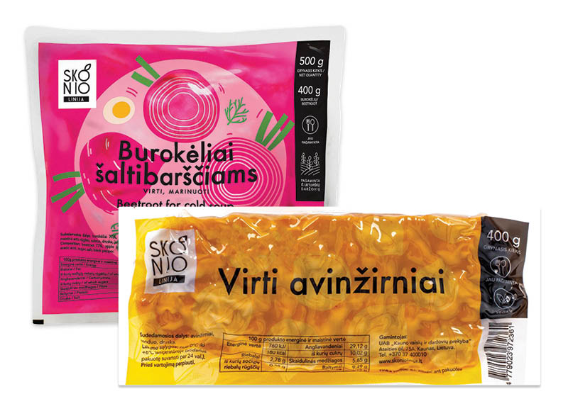 Produkcijai SKONIO LINIJA