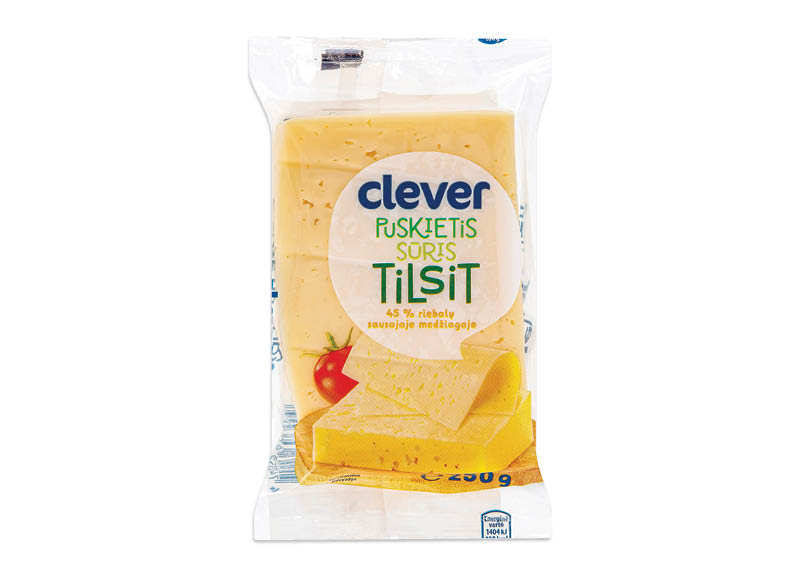 CLEVER puskietis sūris TILSIT