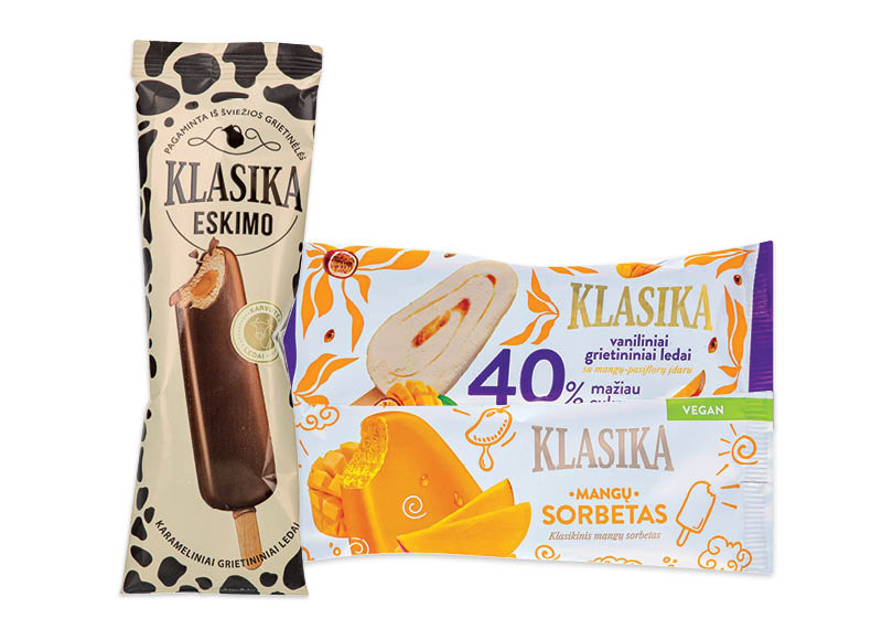 Ledai ant pagaliuko KLASIKA