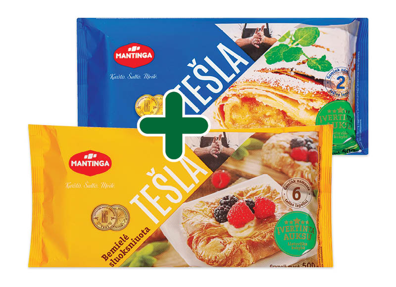 Šaldyta tešla MANTINGA