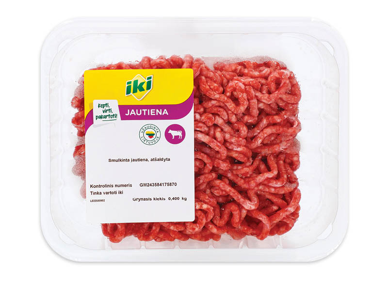 IKI smulkinta jautiena