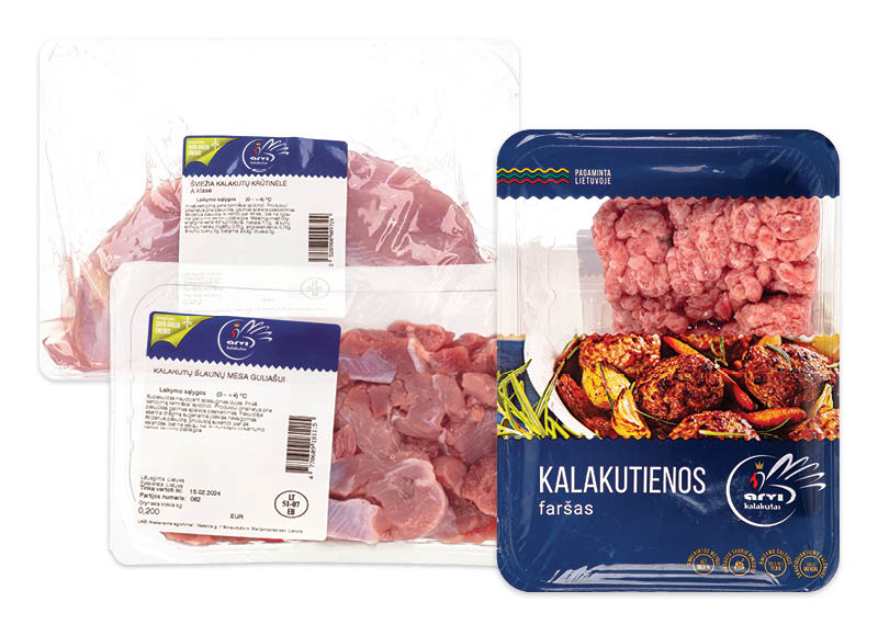 Šviežiai kalakutienai ARVI