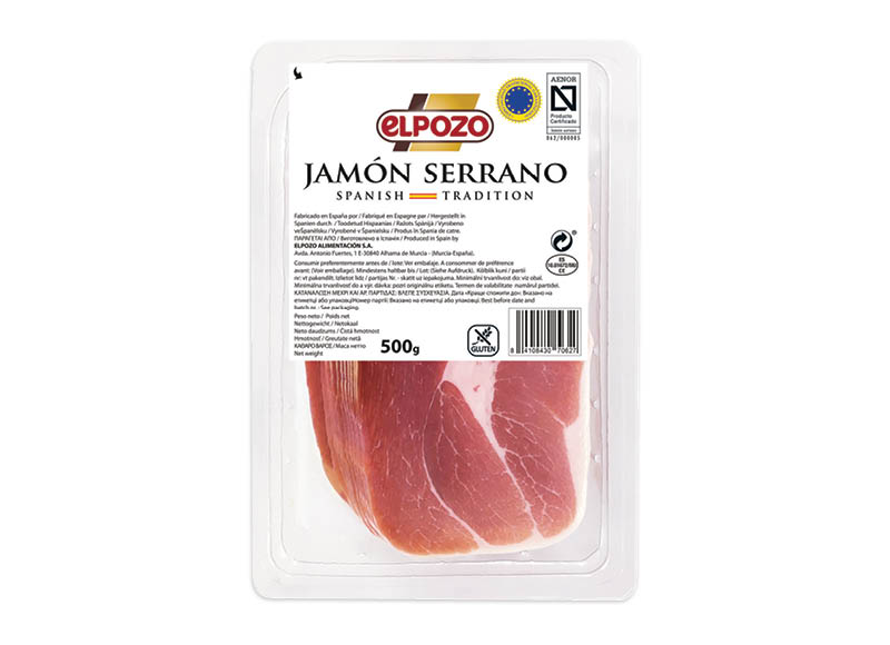 Vytintas SERRANO kumpis griežinėliais