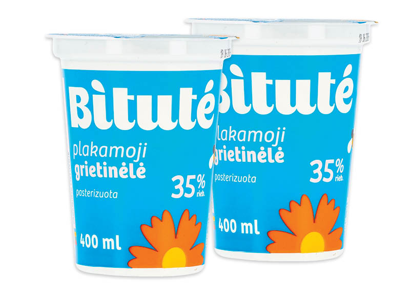 BITUTĖ plakamoji grietinėlė