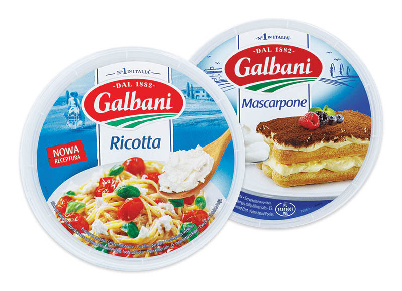 Sūriams GALBANI RICOTTA ir MASCARPONE