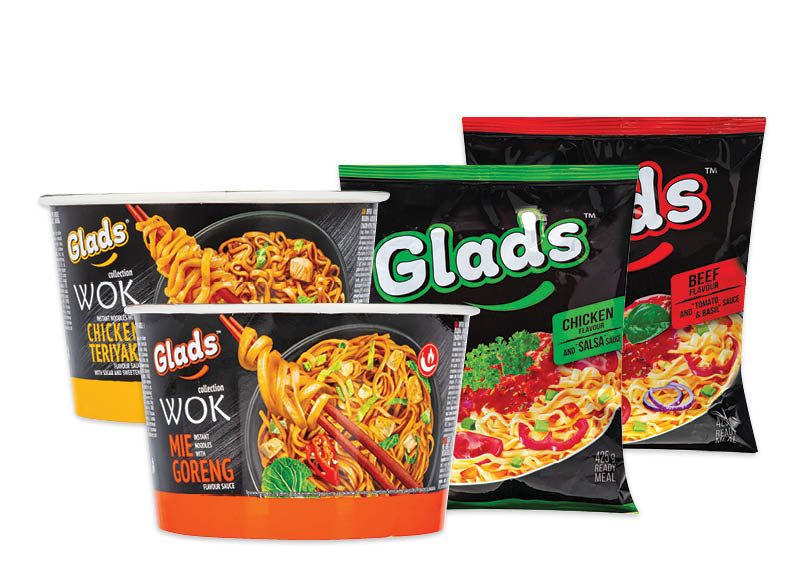 Greitai paruošiamiems makaronams GLADS