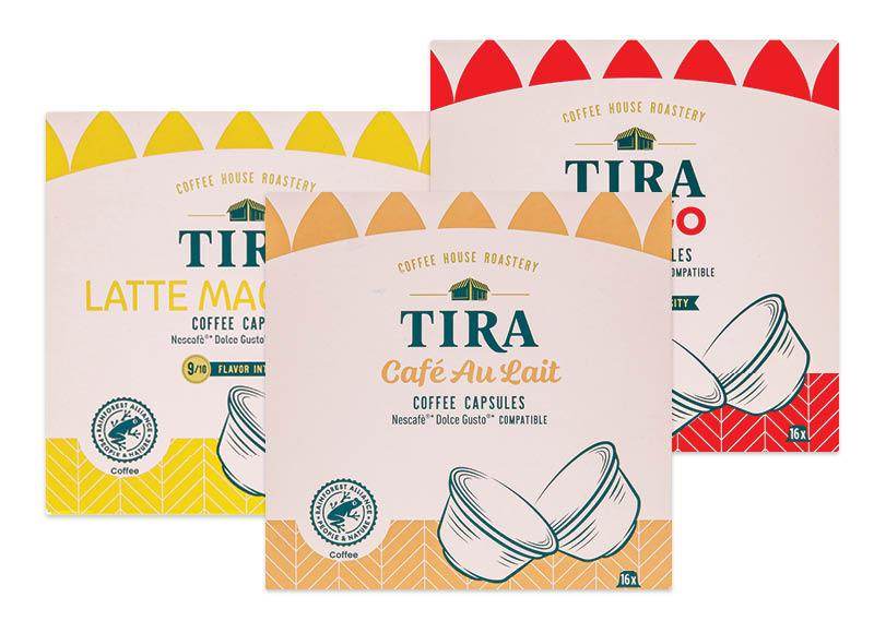 TIRA kavos kapsulės (DOLCE GUSTO)