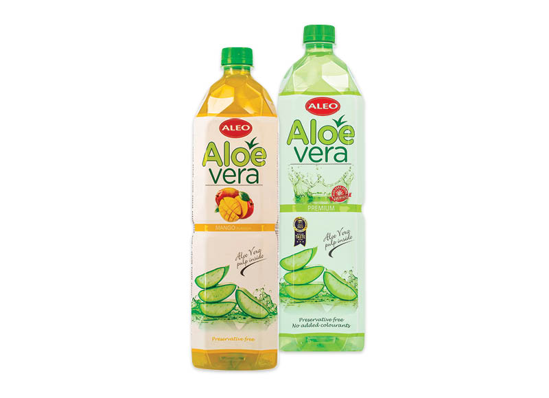 ALOE VERA PREMIUM ar MANGŲ SKONIO alavijų gėrimas