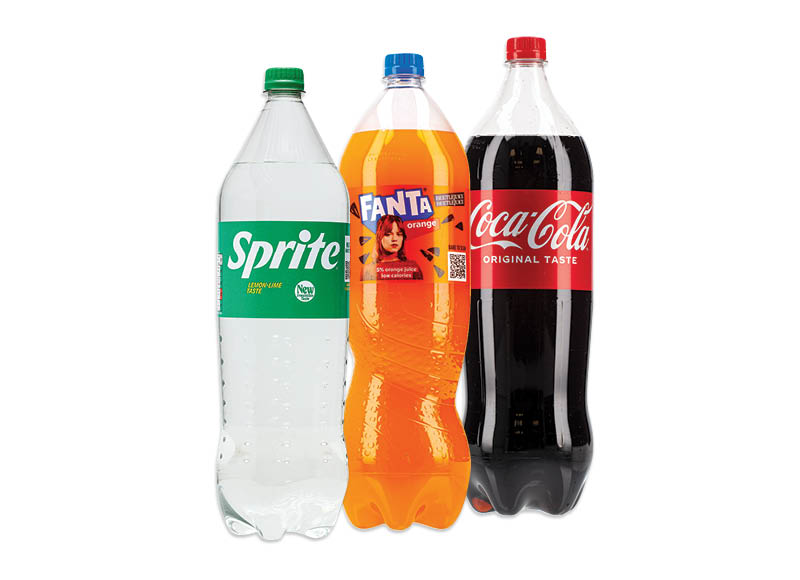 Gazuotas gėrimas COCA-COLA, FANTA, SPRITE