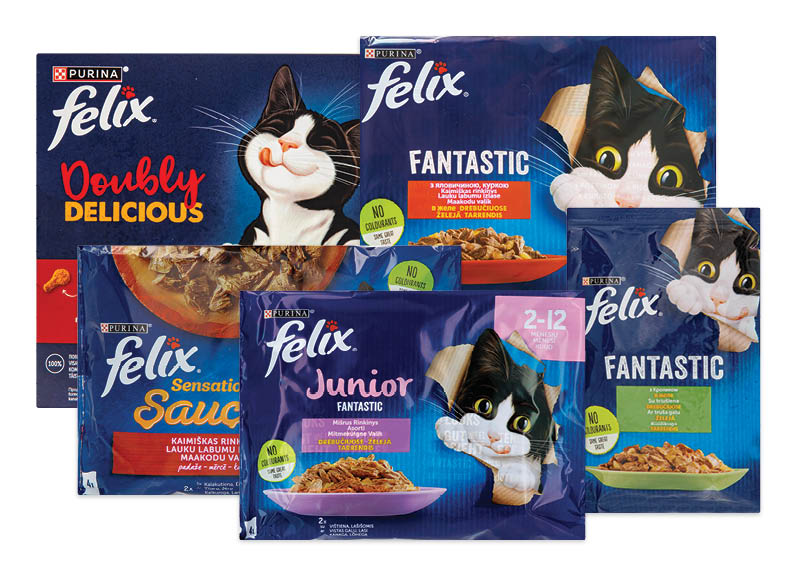 Kačių ėdalui FELIX